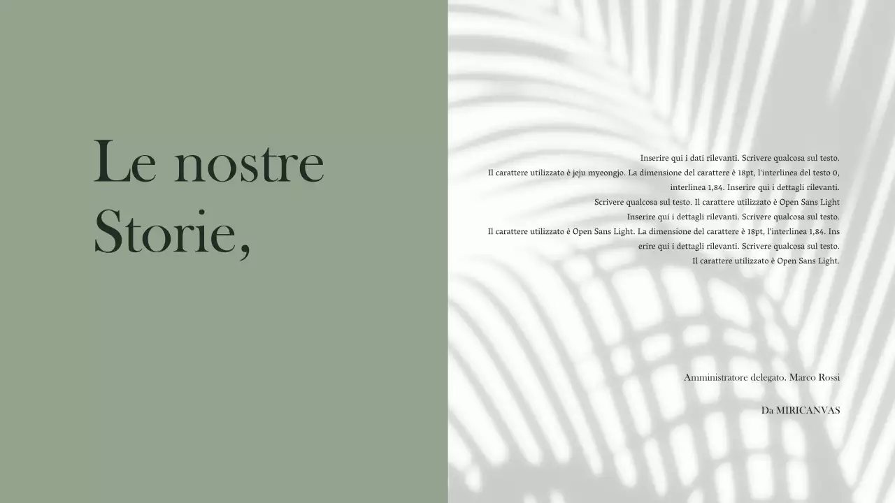 Presentazioni del marchio