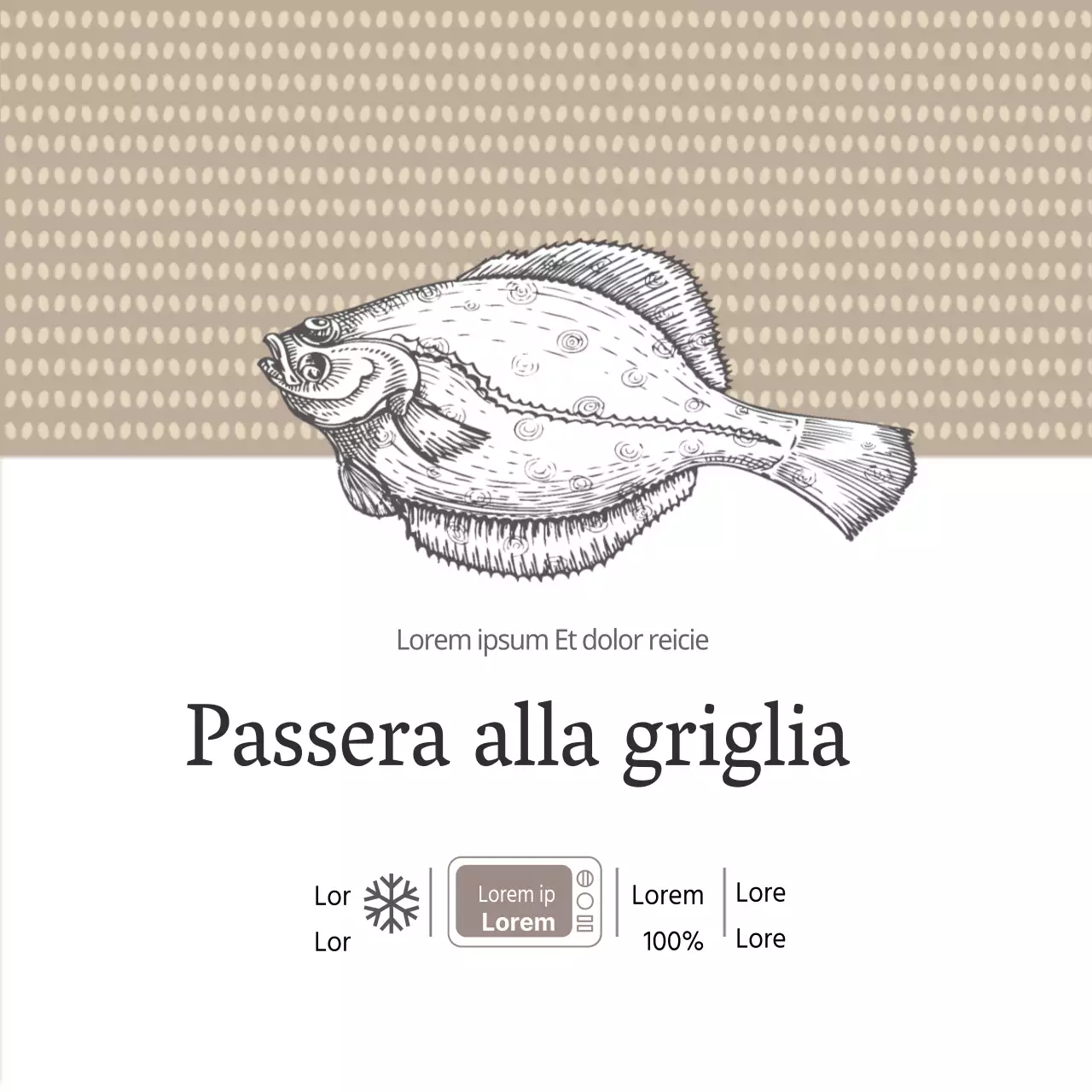 Sogliola alla griglia con frutti di mare