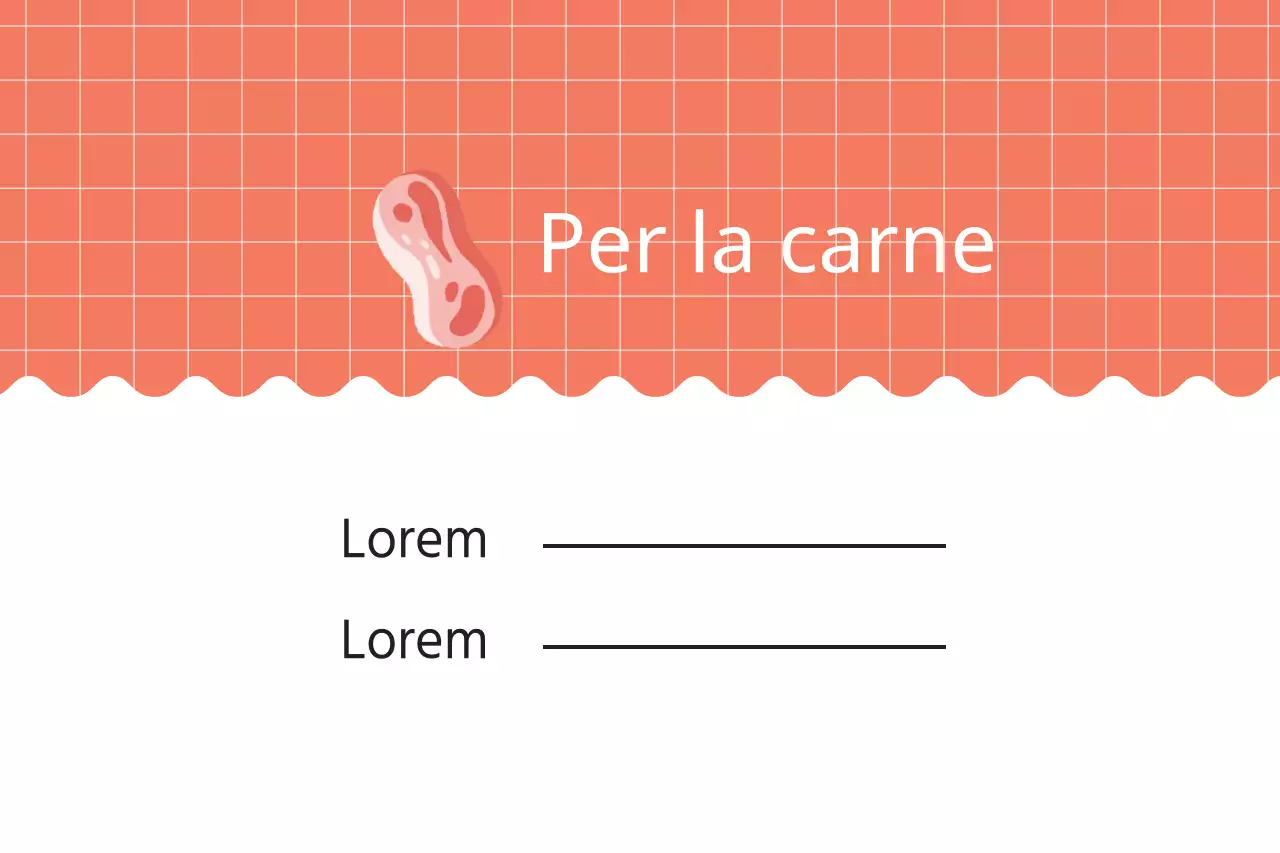 Per la carne