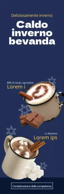 Evento invernale per i nuovi menu