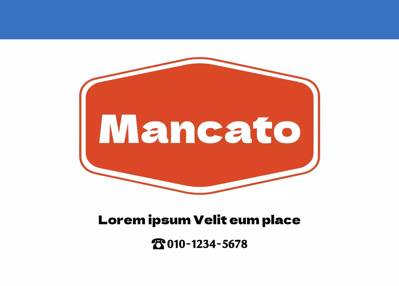 Calendario nostalgico di concezione retrò in rosso e blu