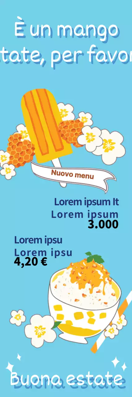 Mango, ti prego di avere un'estate