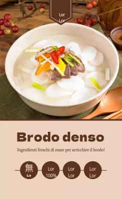 Adesivo verticale/Pacchetto carne