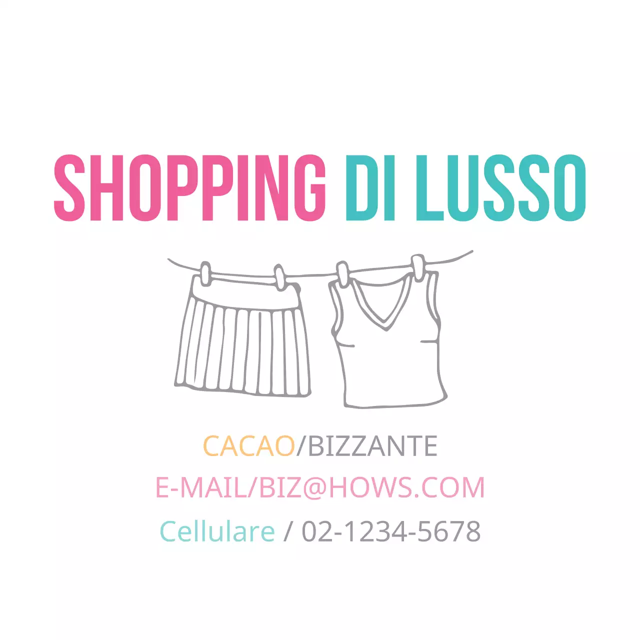 Amore per lo shopping