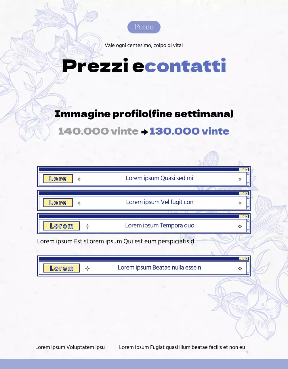 Dettagli di scatto per la combinazione viola e bianca