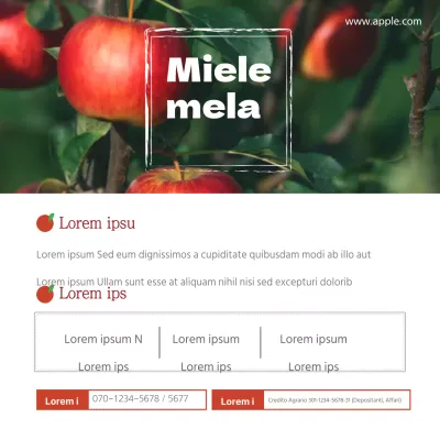 Mele zuccherate al miele