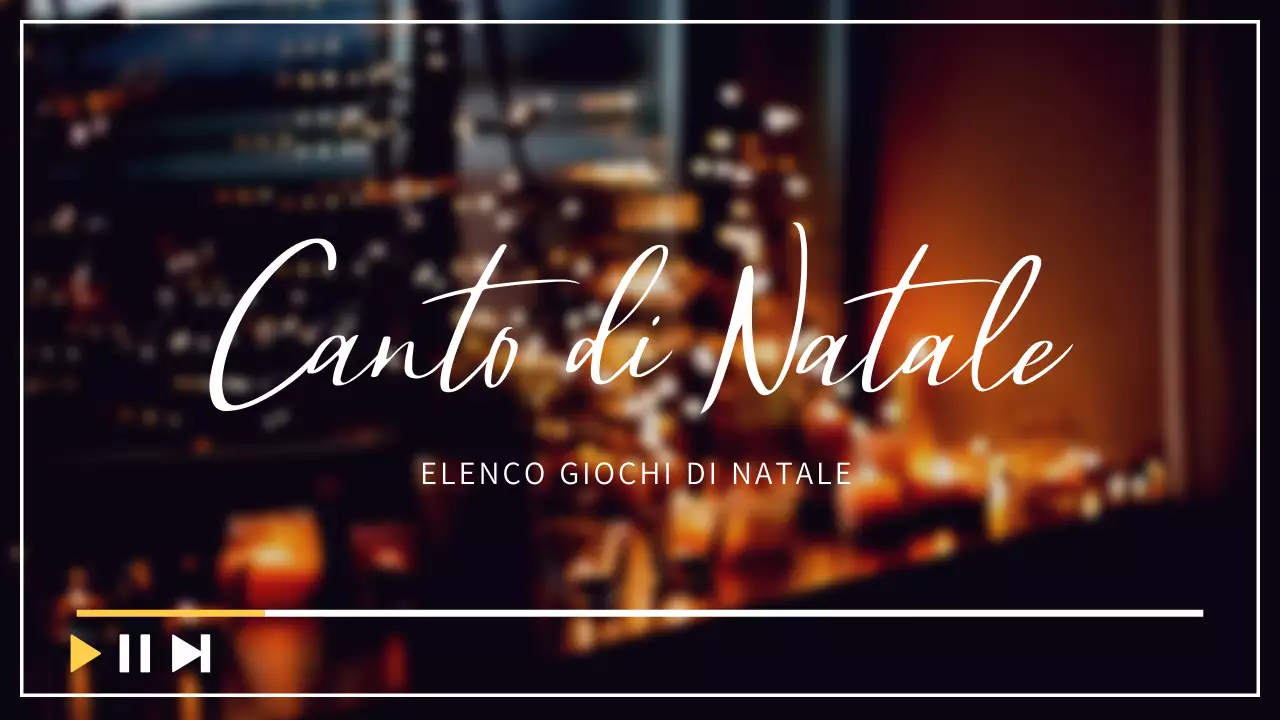 Playlist di canti natalizi