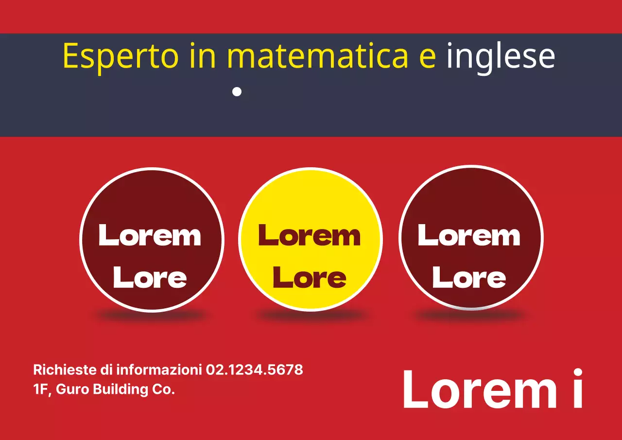 Collegio di lingua inglese e matematica
