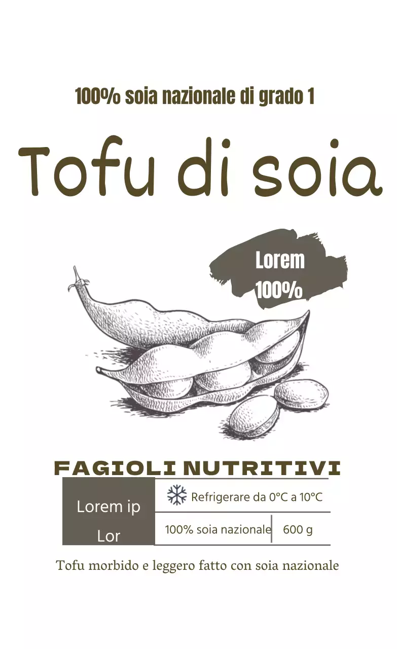 Tofu di soia