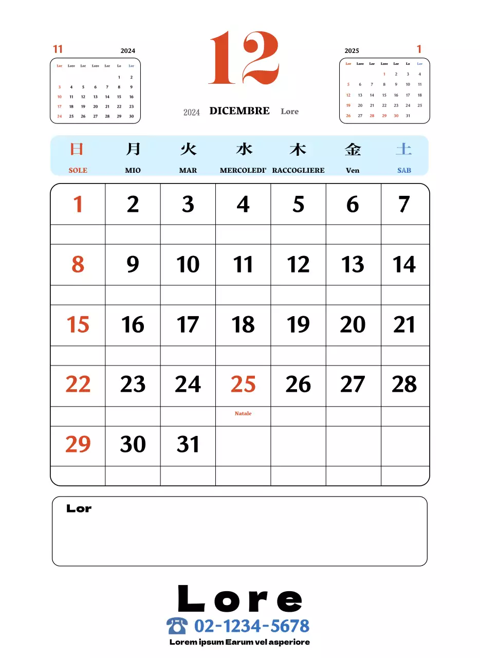 Sottobicchieri retrò rossi e blu calendario della memoria