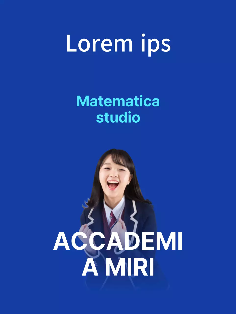 Semplice striscione scolastico in viola e blu