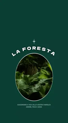 Cornice sentimentale in verde e bianco per regali personalizzati