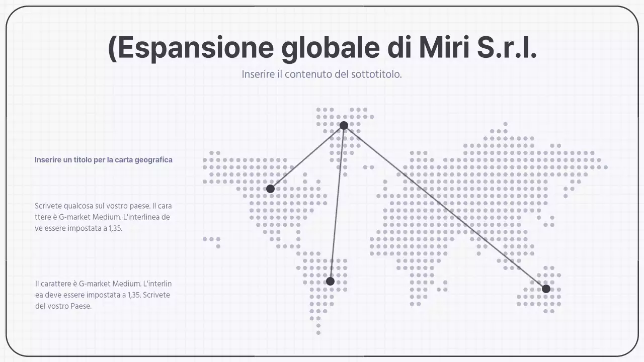 Semplice mappa concettuale in blu navy e nero