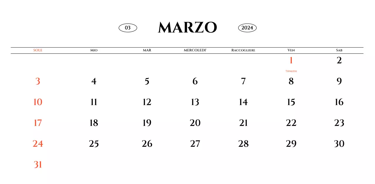 Calendario da parete in stile semplice con concetto di fotografia di viaggio emozionale in bianco e nero