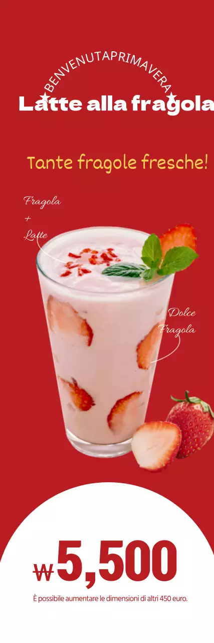 Caffè delle fragole