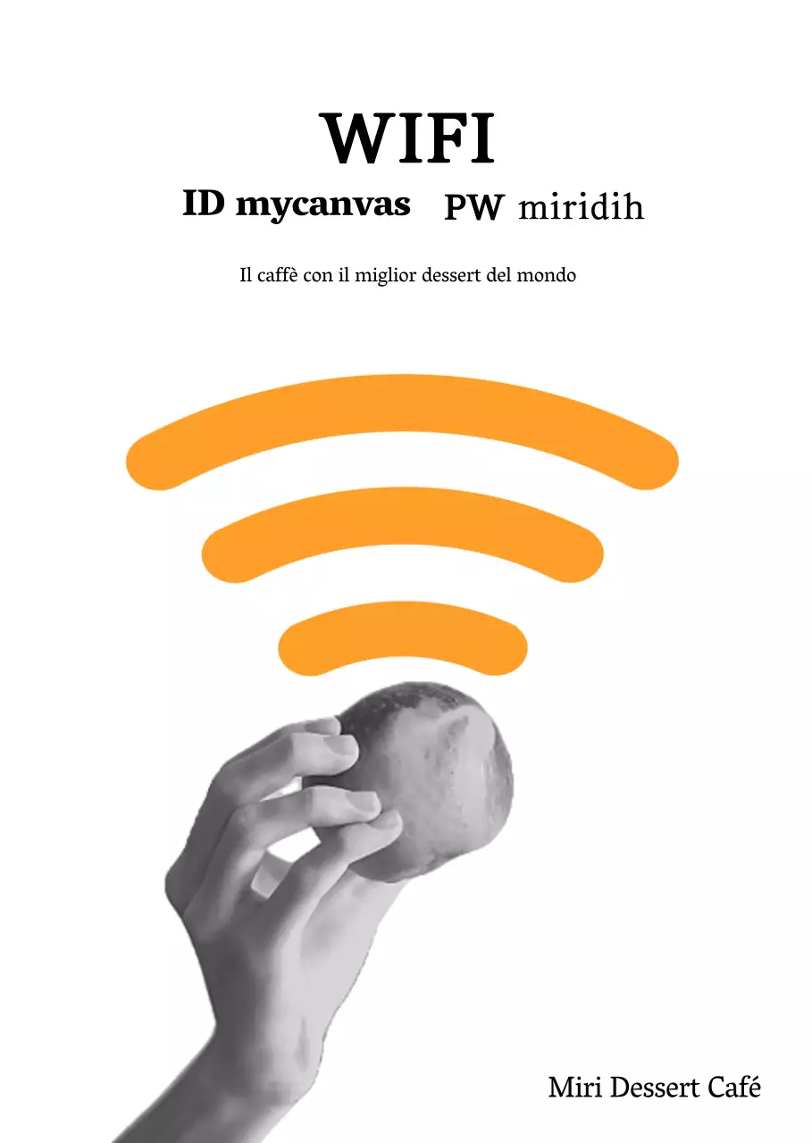 Foto in bianco e nero e wifi pulito