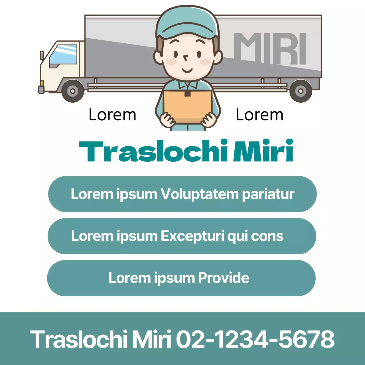 Illustrazione blu Carino Isa Yongdal Promozione