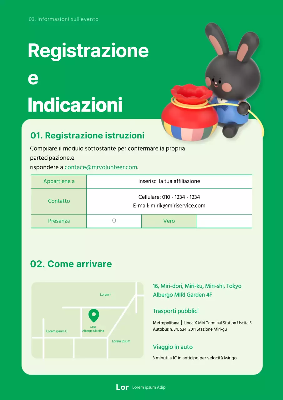 Invito di Capodanno da parte di un uccello verde blu