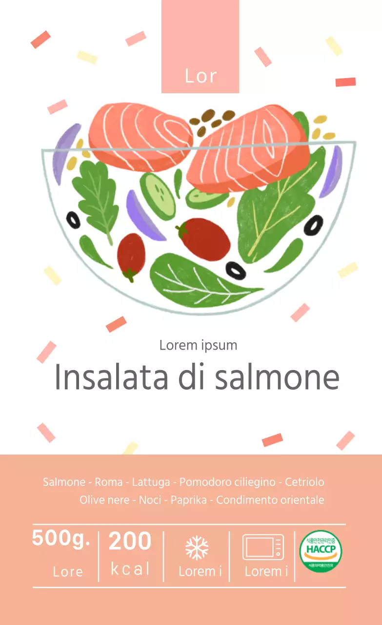Insalata di salmone