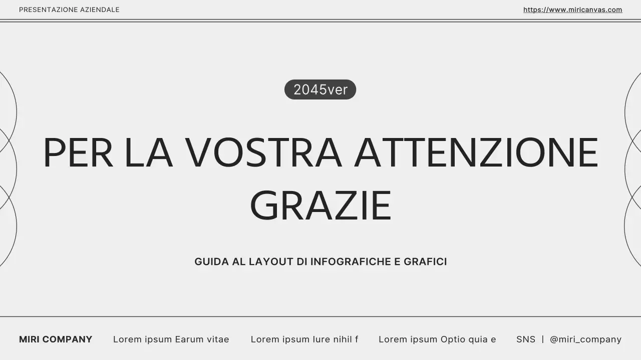 Grigio e nero monotono per una semplice presentazione aziendale