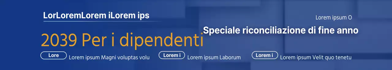 Speciale riconciliazione di fine anno