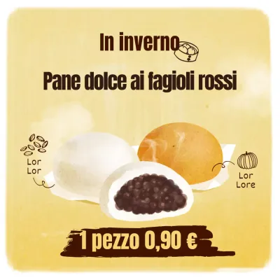 Patata dolce invernale illustrata gialla