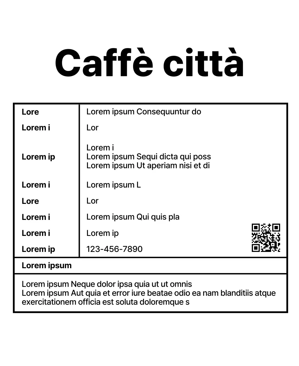 Design semplice con fotografia di paesaggio in bianco e nero