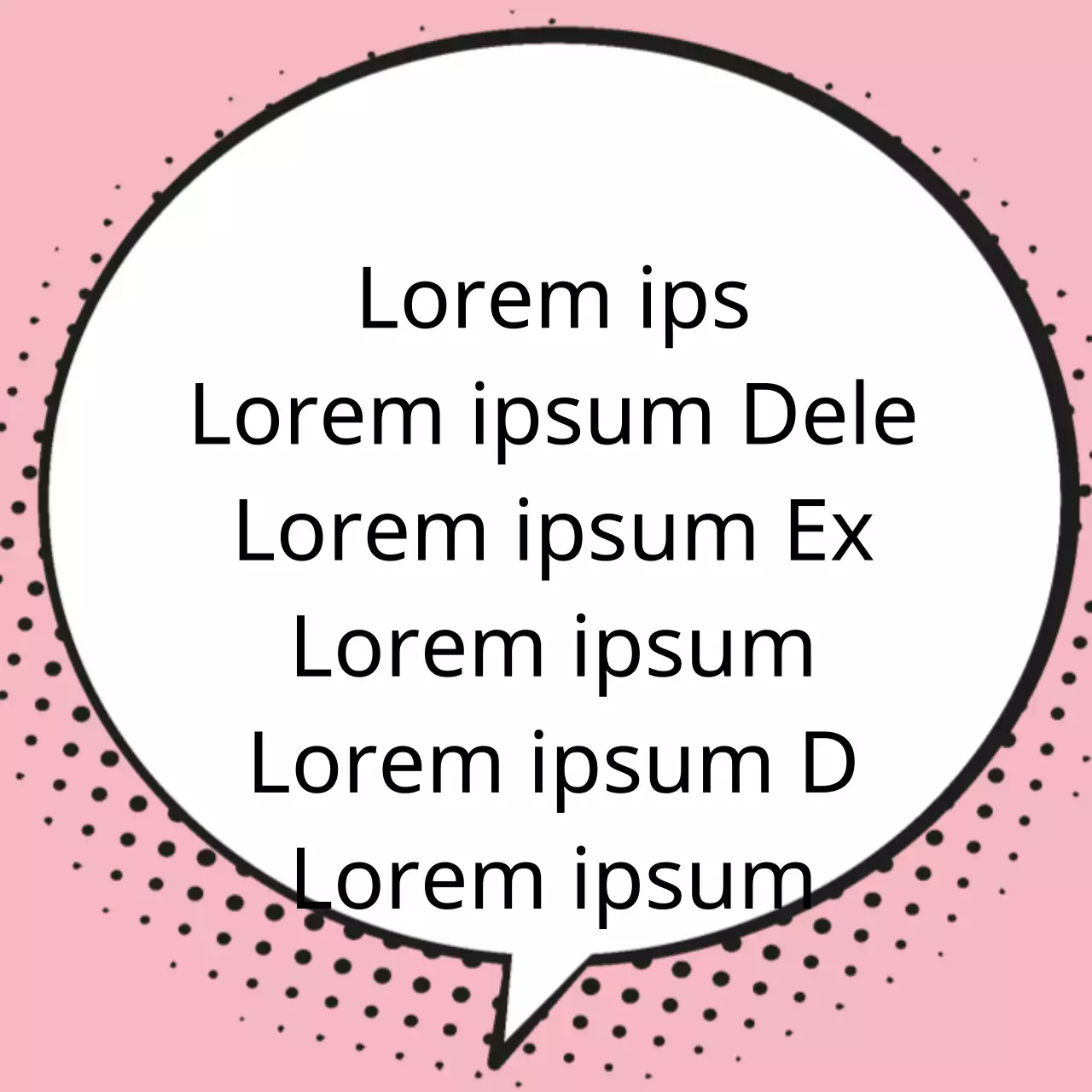 Messaggio di ringraziamento per la consegna