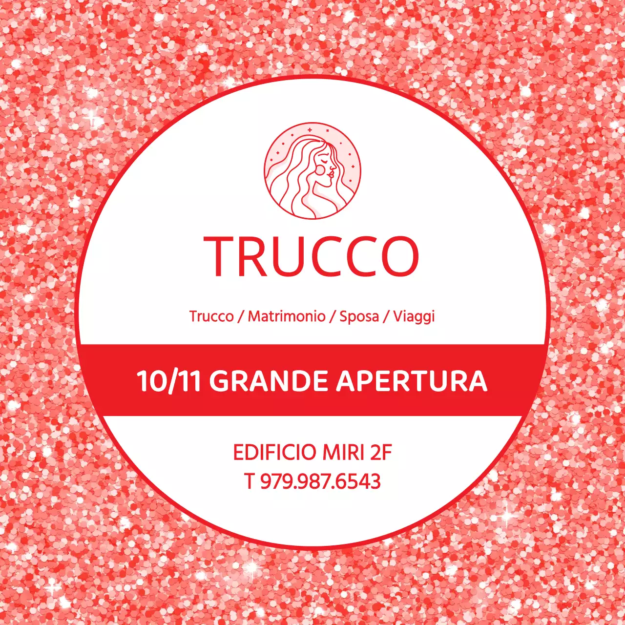 Particella arancione sfondo trucco bellezza