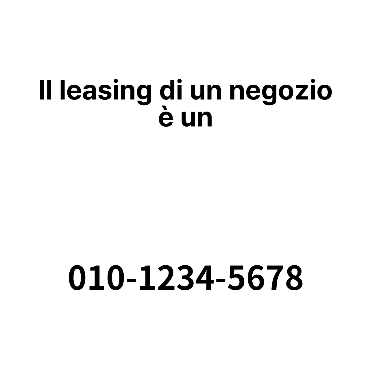 Negozio in affitto_Banner quadrato