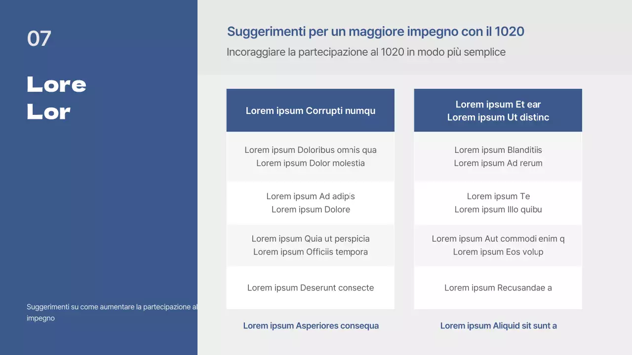 Presentazione di base del discorso blu e grigio