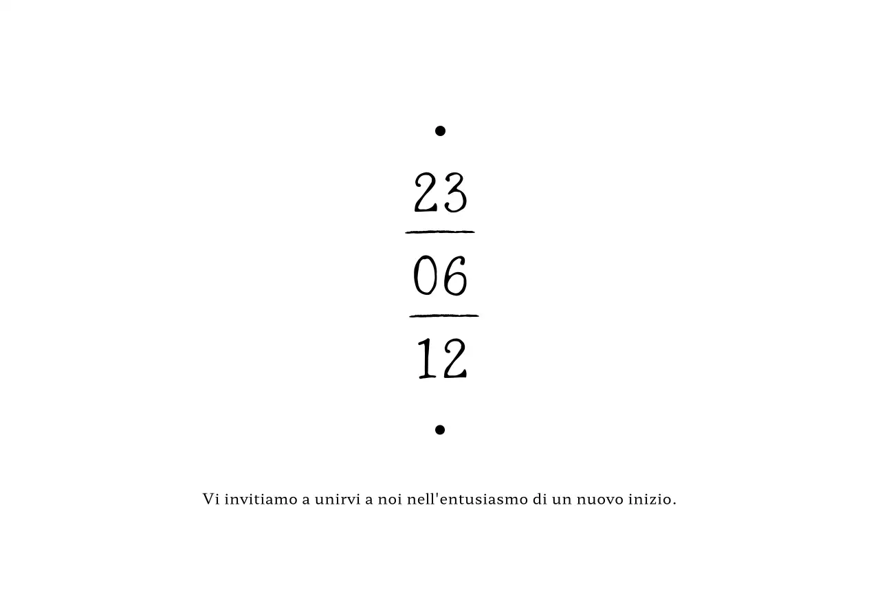 Busta per invito a nozze datato con testo vintage