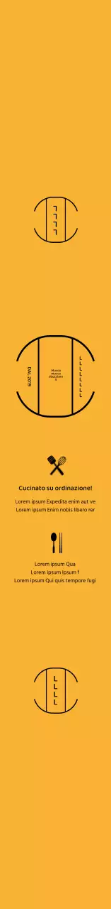 Scatola Bento giapponese semplice gialla