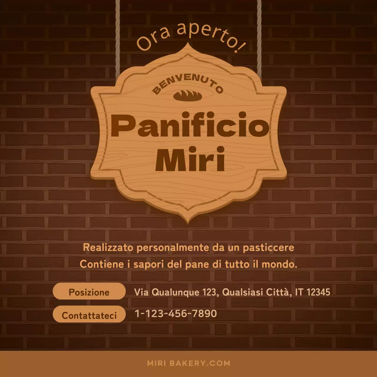 Brown's Bakery Concepts Viaggio nel pane intorno al mondo