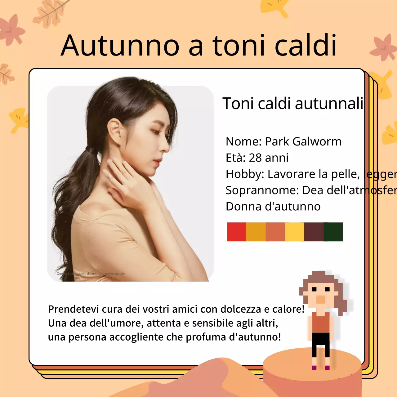 Colorato Colore personale Tono caldo Tono freddo Bucaniere