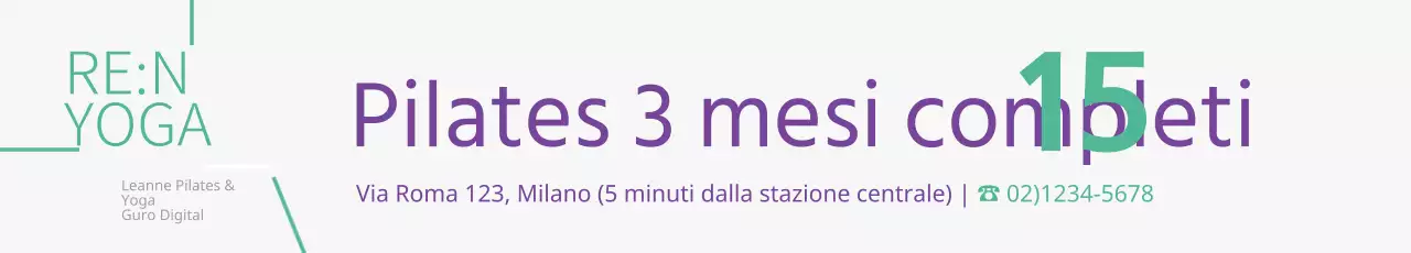 3 mesi di pausa dal Pilates