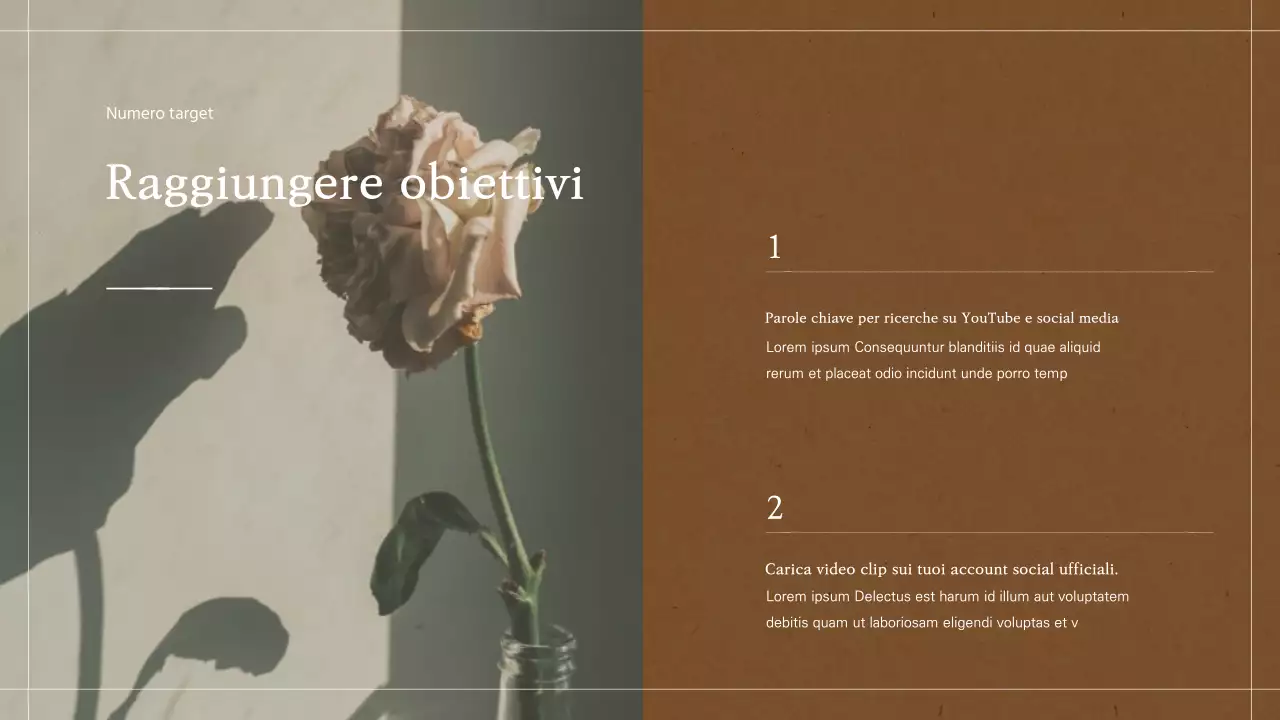 Album Scrapbooking Concept Film Proposal in Beige Brown