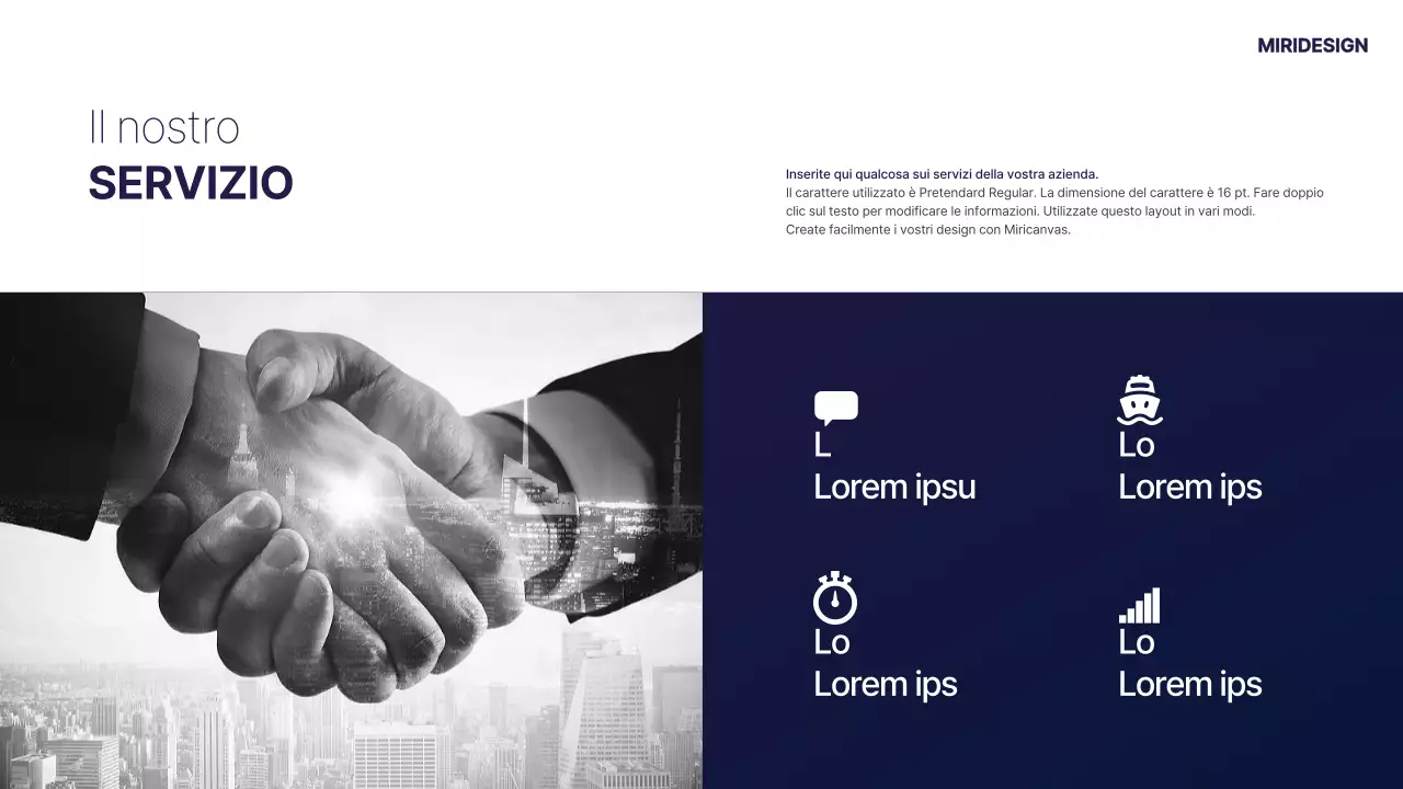 Sintesi del servizio Purple Tone