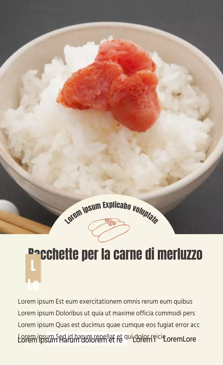 Bacchette Mentaiko ai frutti di mare
