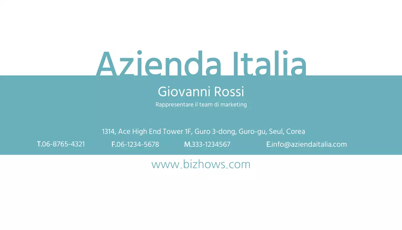 Azienda Bizhouse