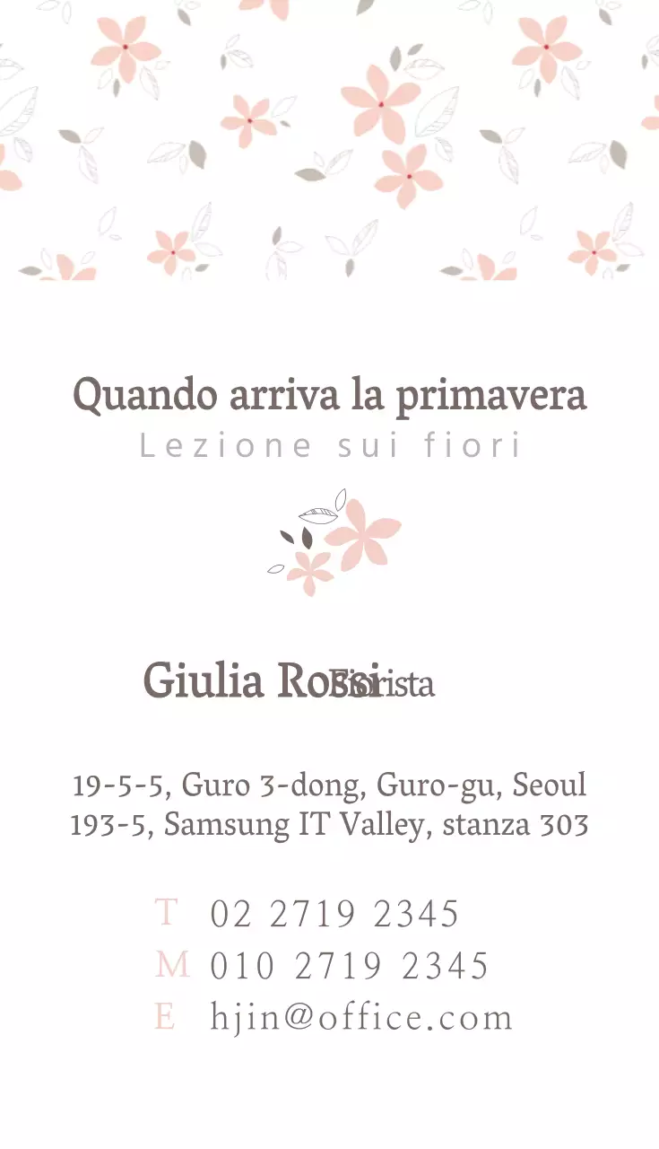 Quando arriva la primavera