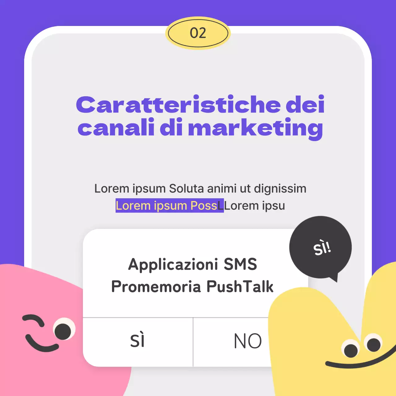 Imparare il marketing CRM con neonati dai colori pastello e simpatici personaggi dell'alfabeto
