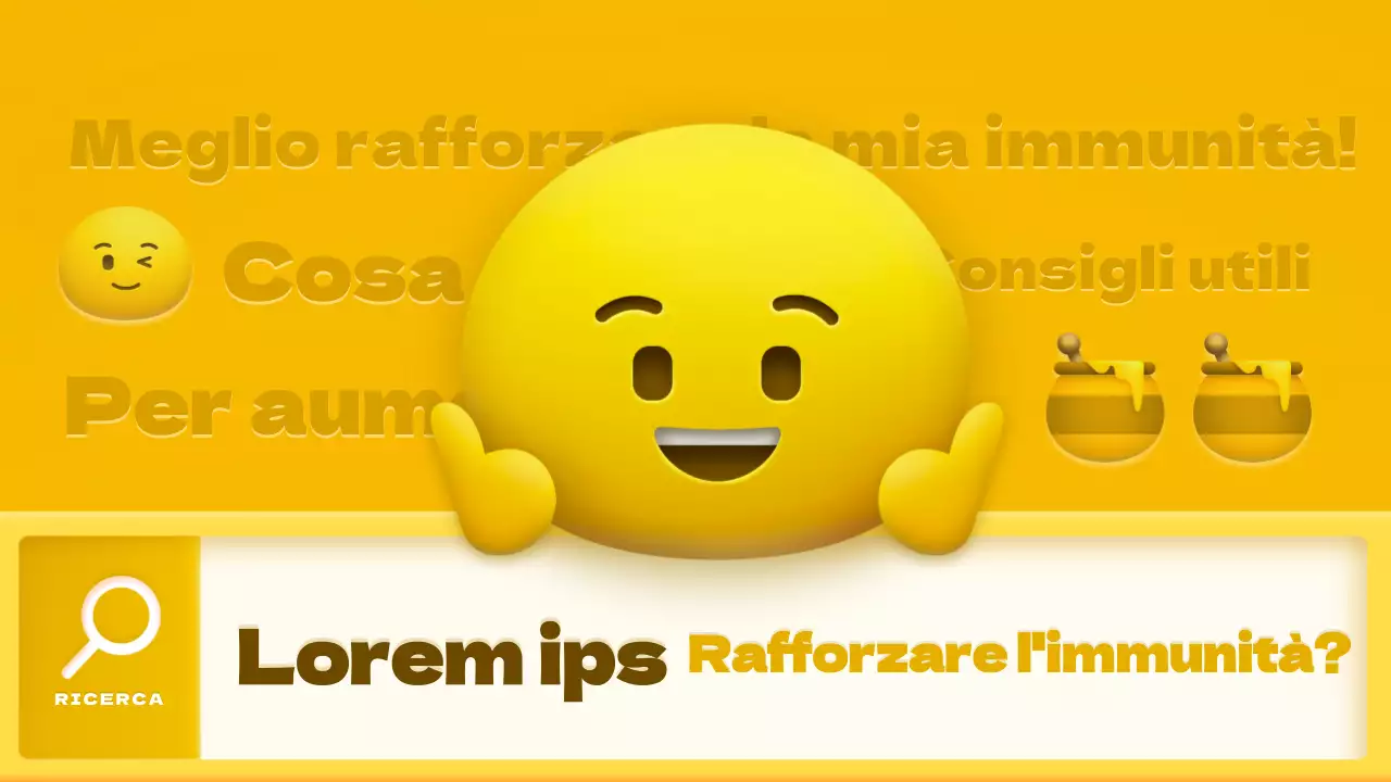 Blu Giallo Verde Emoji Illustrazione Concetto Superare Corona