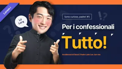 Miniature della religione evidenziate con colori complementari