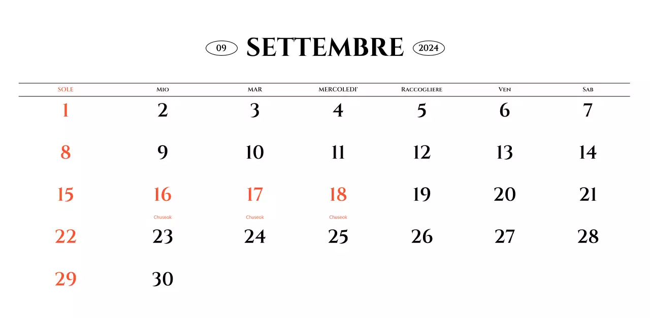 Calendario da parete in stile semplice con concetto di fotografia di viaggio emozionale in bianco e nero