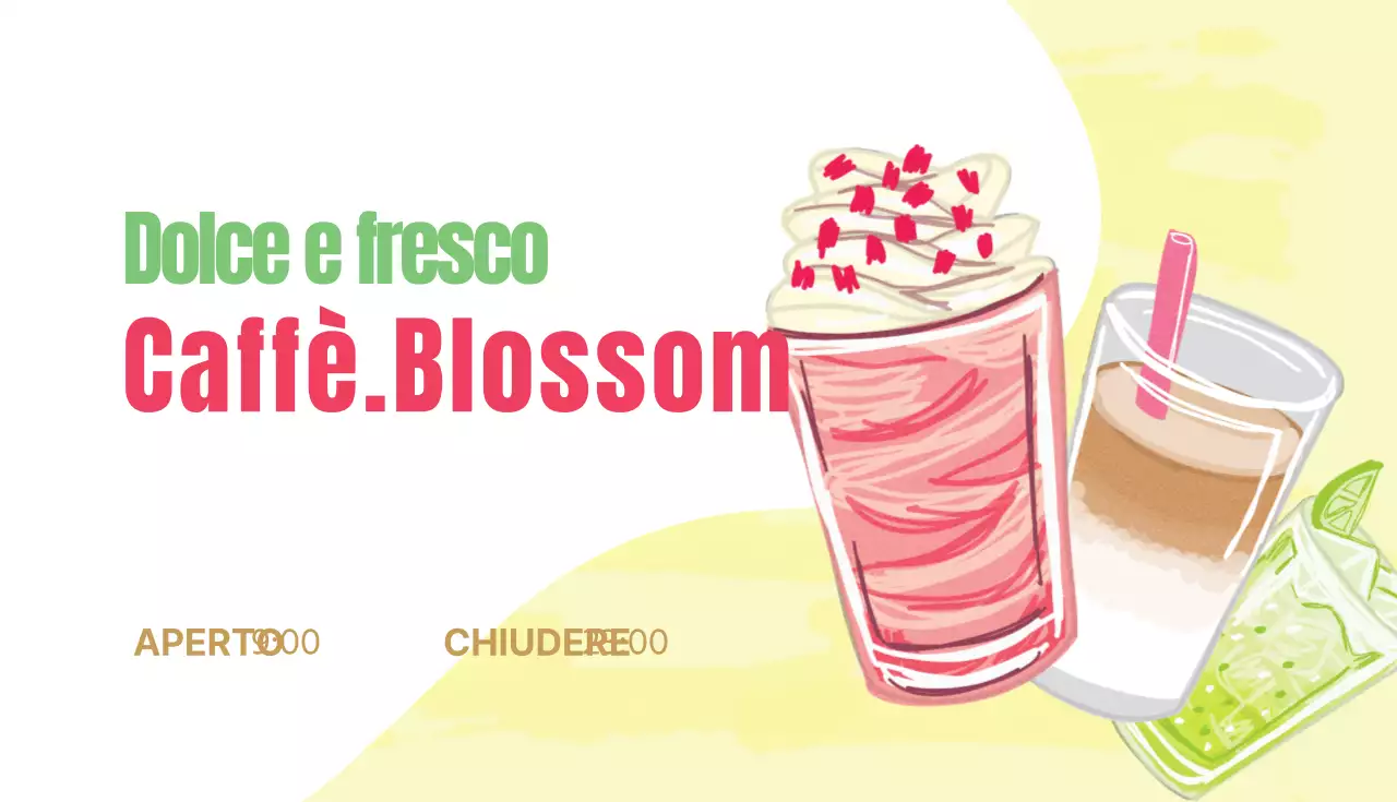 Biglietti da visita con coupon per il caffè