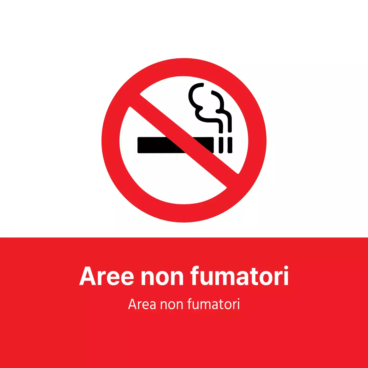 Aree non fumatori