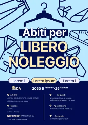 Una semplice guida di colore azzurro e giallo per il Career Readiness Advice Centre.