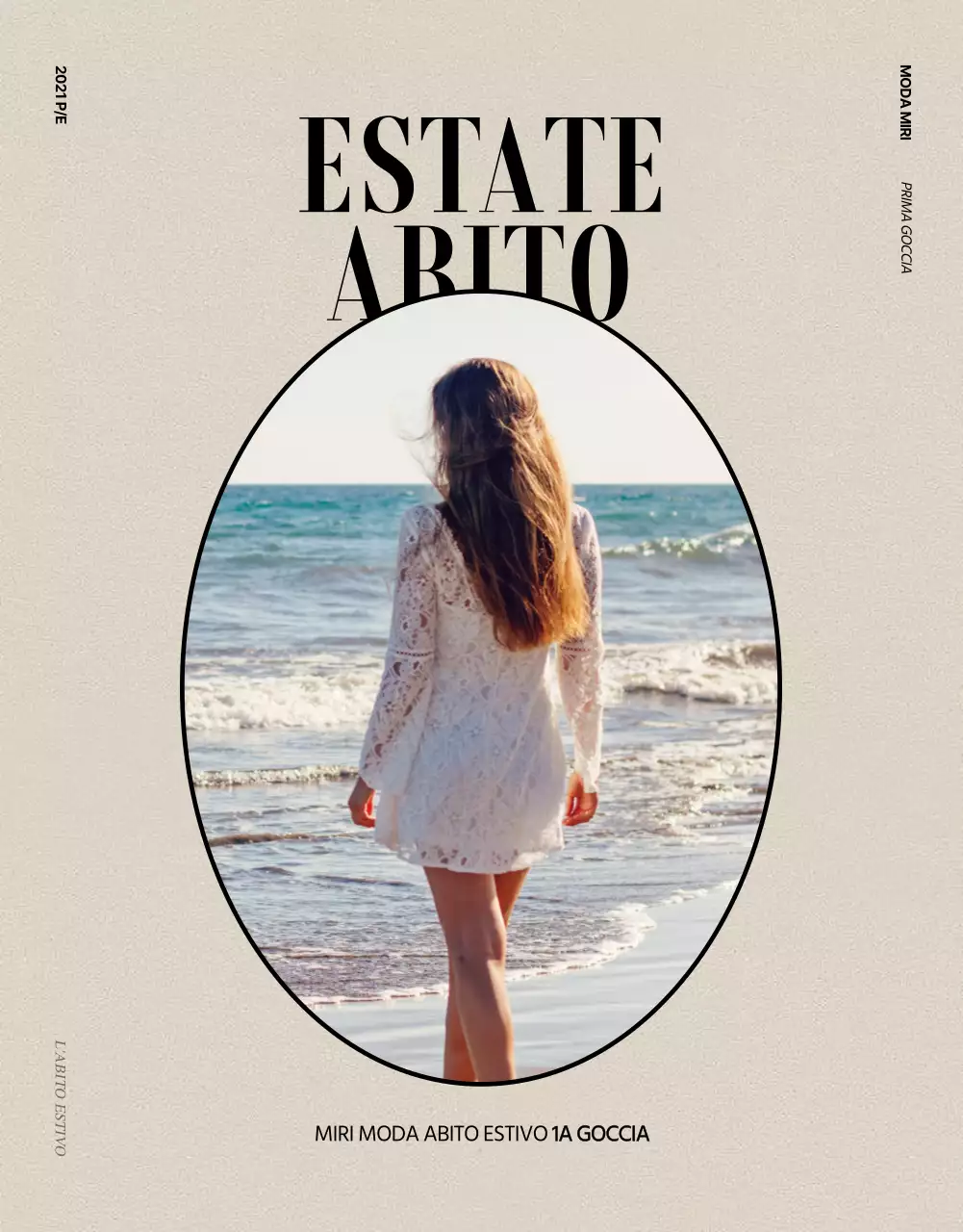 Abito estivo con un dettaglio di design emozionale