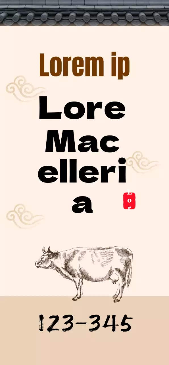 Macelleria di concezione tradizionale in una casa piastrellata beige